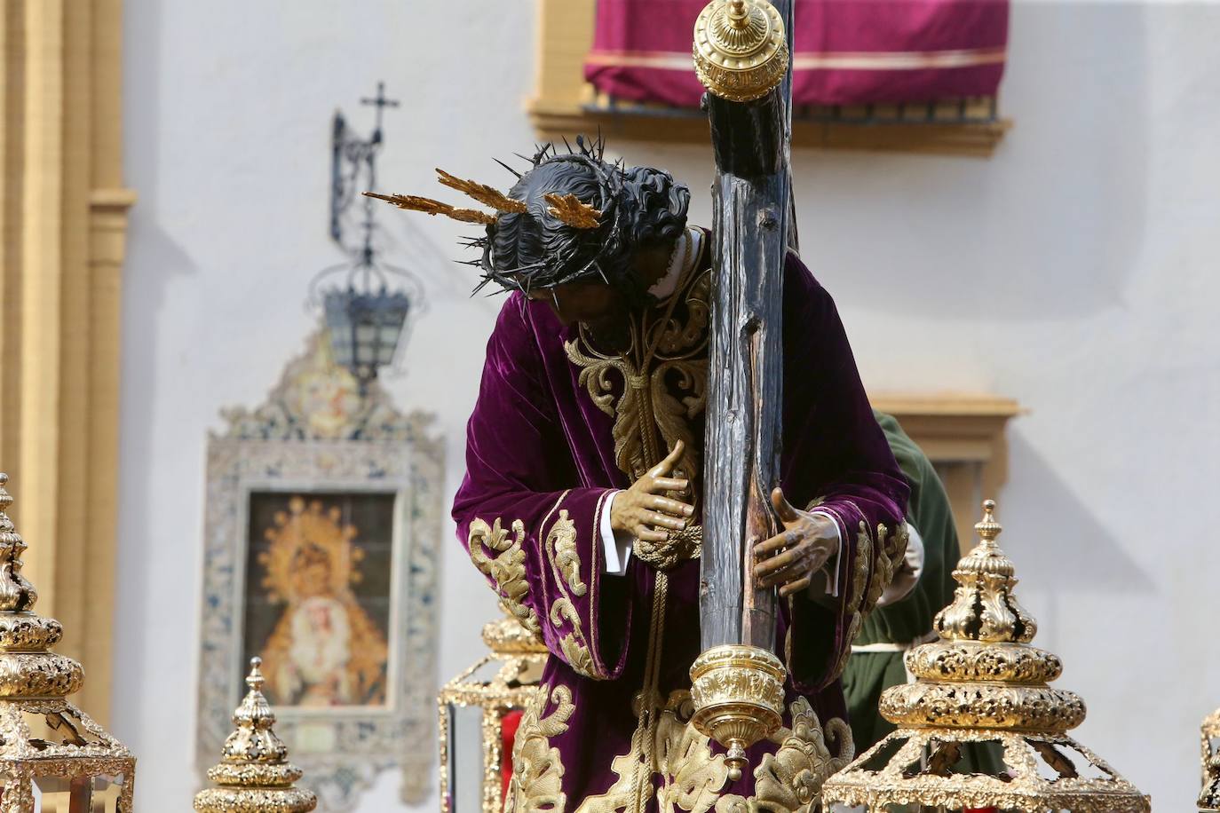 El Señor de la Penas y la Virgen de Gracia y Esperanza este Domingo de Ramos