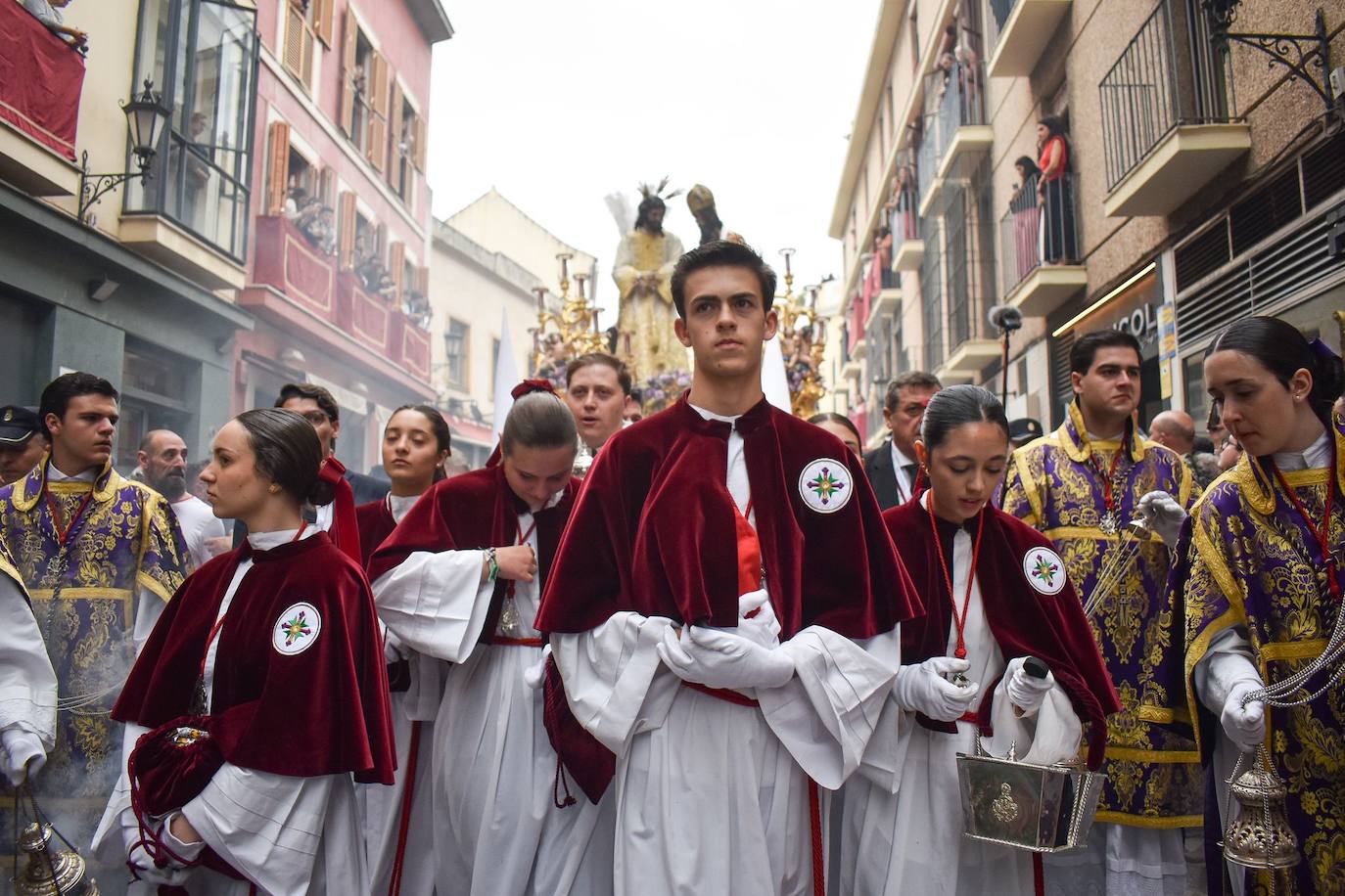 Hermandad de San Gonzalo a su paso por La Magdalena