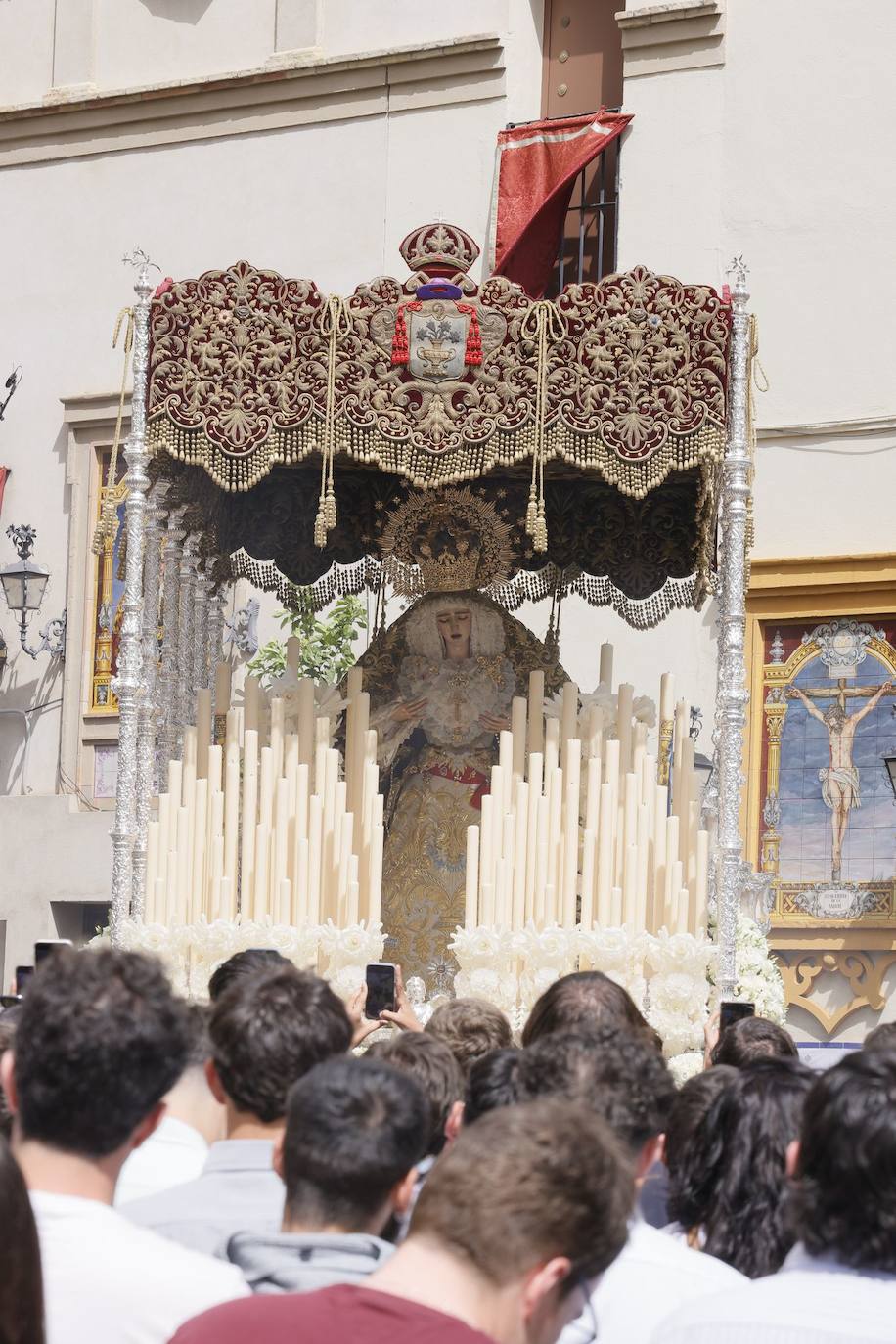 Estación de penitencia de la Hermandad de San Benito este Martes Santo