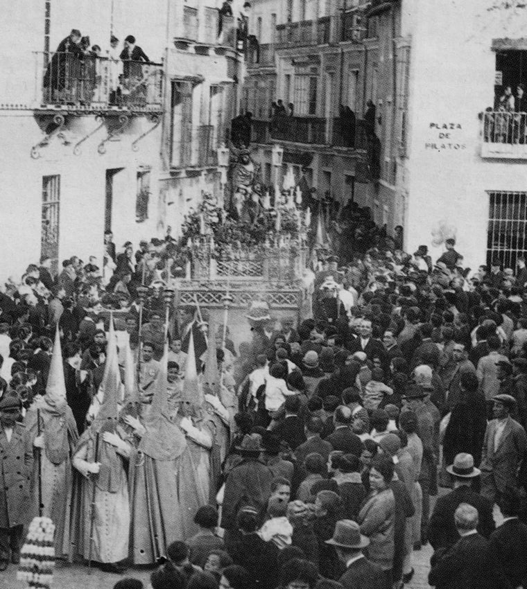 Imagen antigua de la hermandad de San Esteban