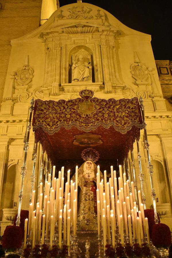 Última hermandad en hacer estación de penintencia el Miércoles Santo