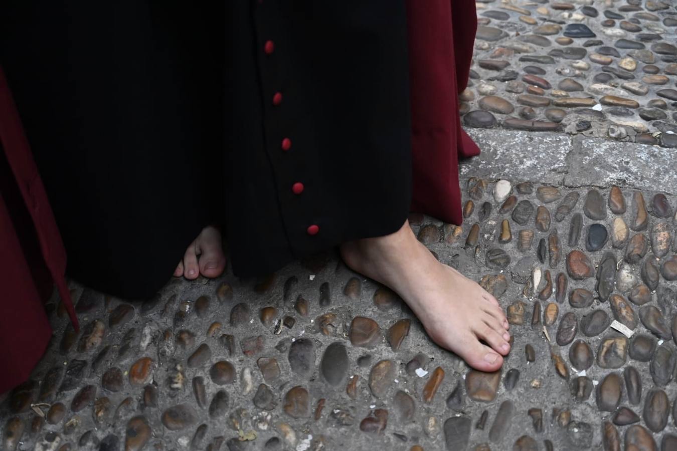 El misterio del Prendimiento de Castillo Lastrucci es uno de los pasos más grandes de la Semana Santa