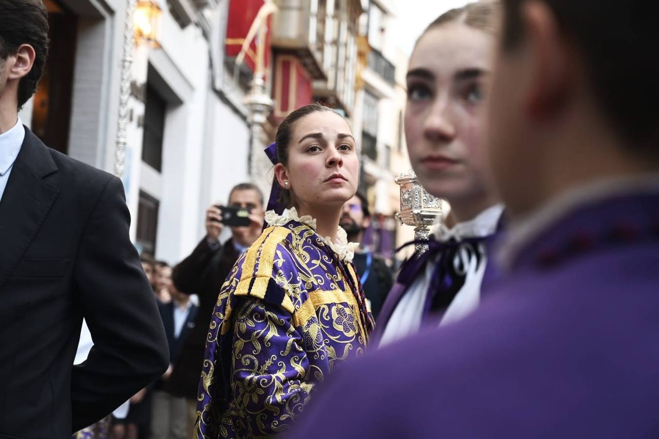 El misterio del Prendimiento de Castillo Lastrucci es uno de los pasos más grandes de la Semana Santa