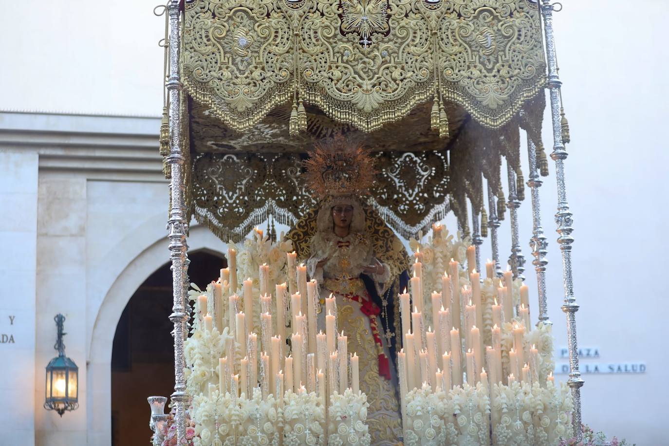 Regreso de la Hermandad del Polígono San Pablo a su barrio desde Los Gitanos