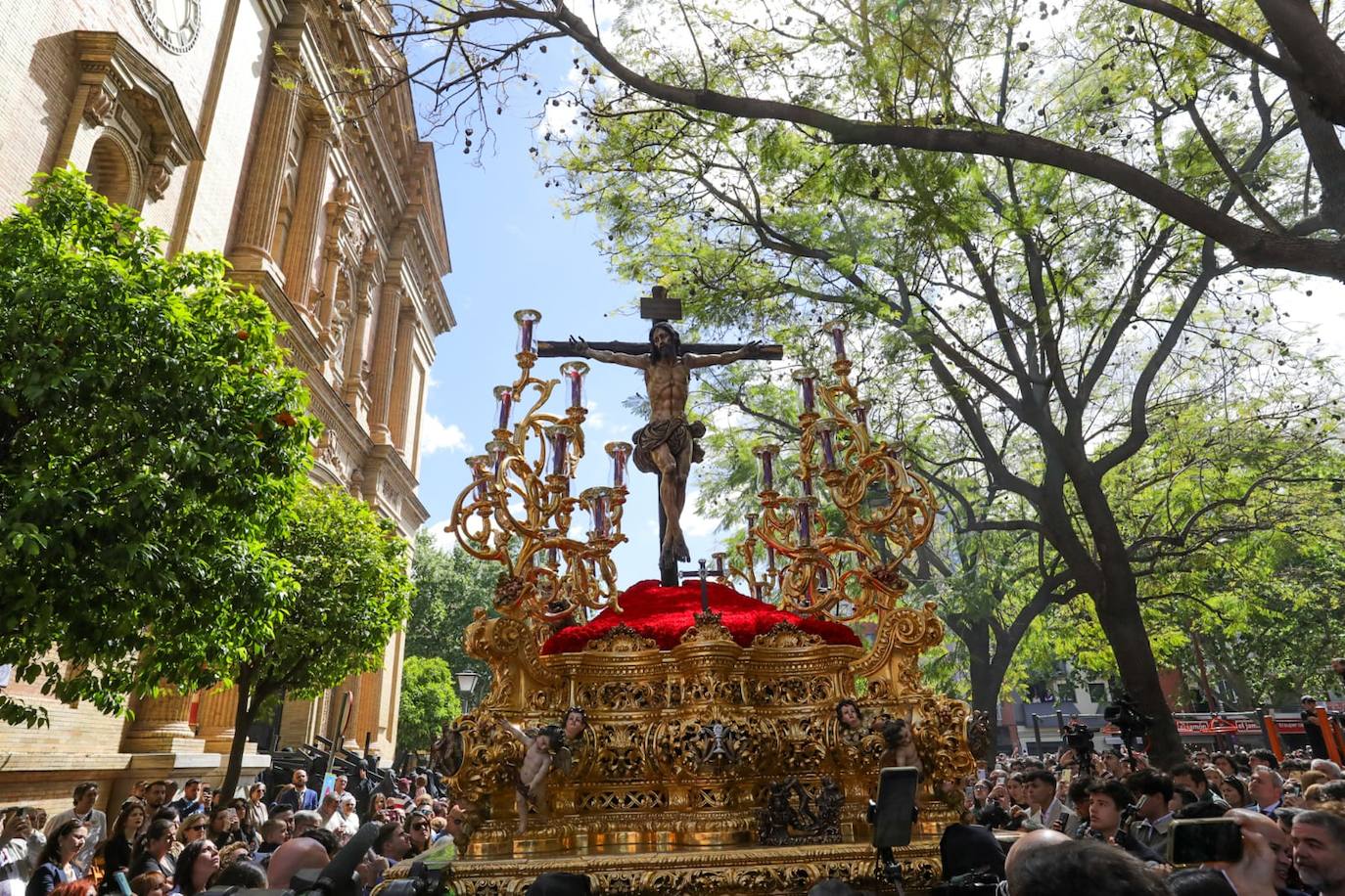 Estación de penitencia de la Hermandad de la Sed este Miércoles Santo