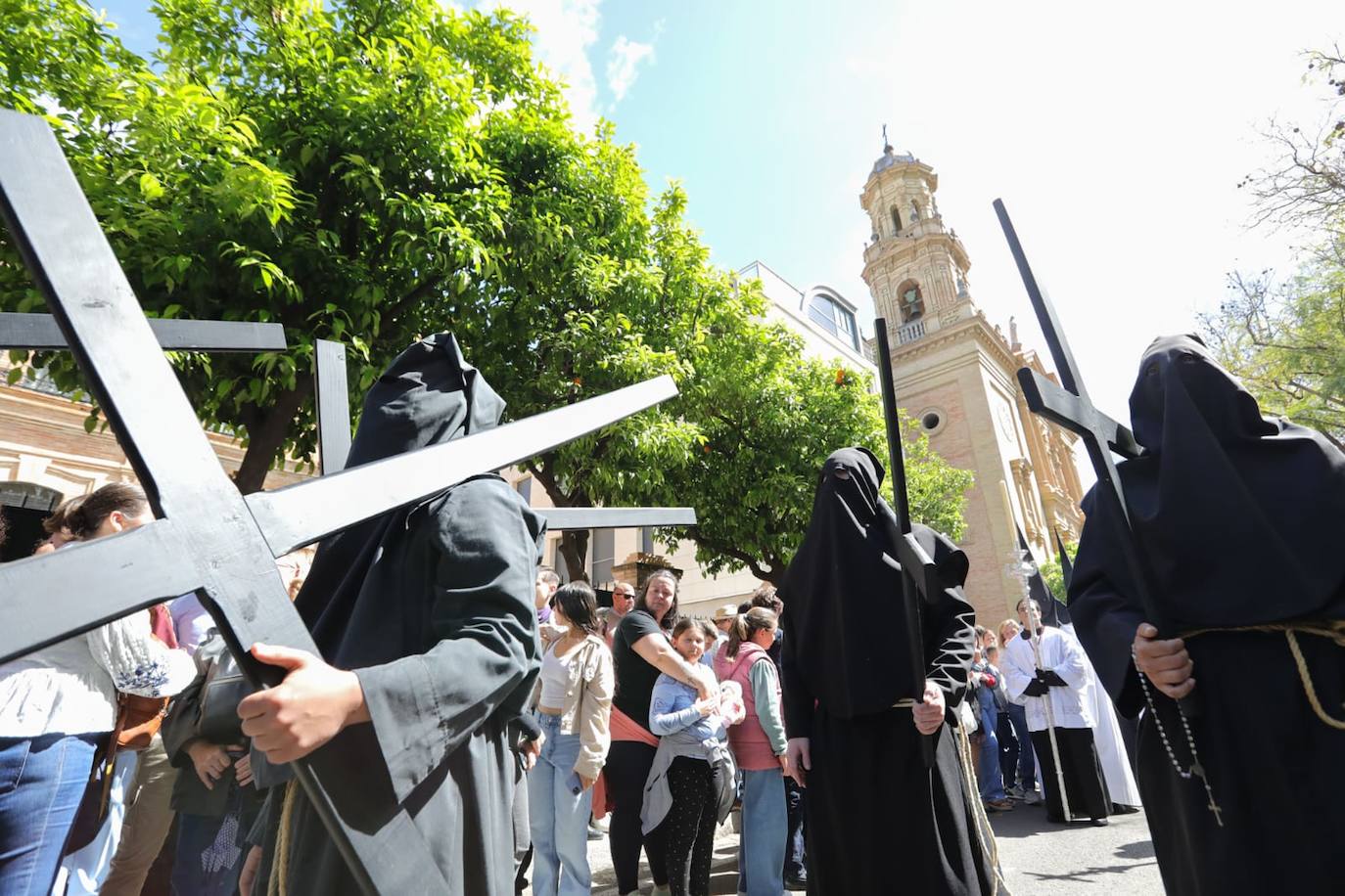 Estación de penitencia de la Hermandad de la Sed este Miércoles Santo