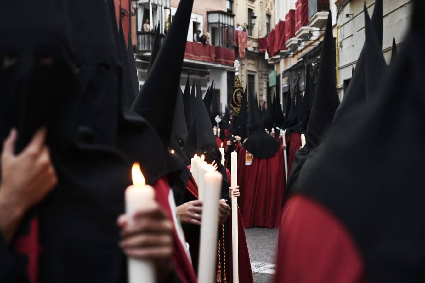 La Virgen de Regla estuvo acompañada por la banda de música de Santa Ana de Dos Hermanas