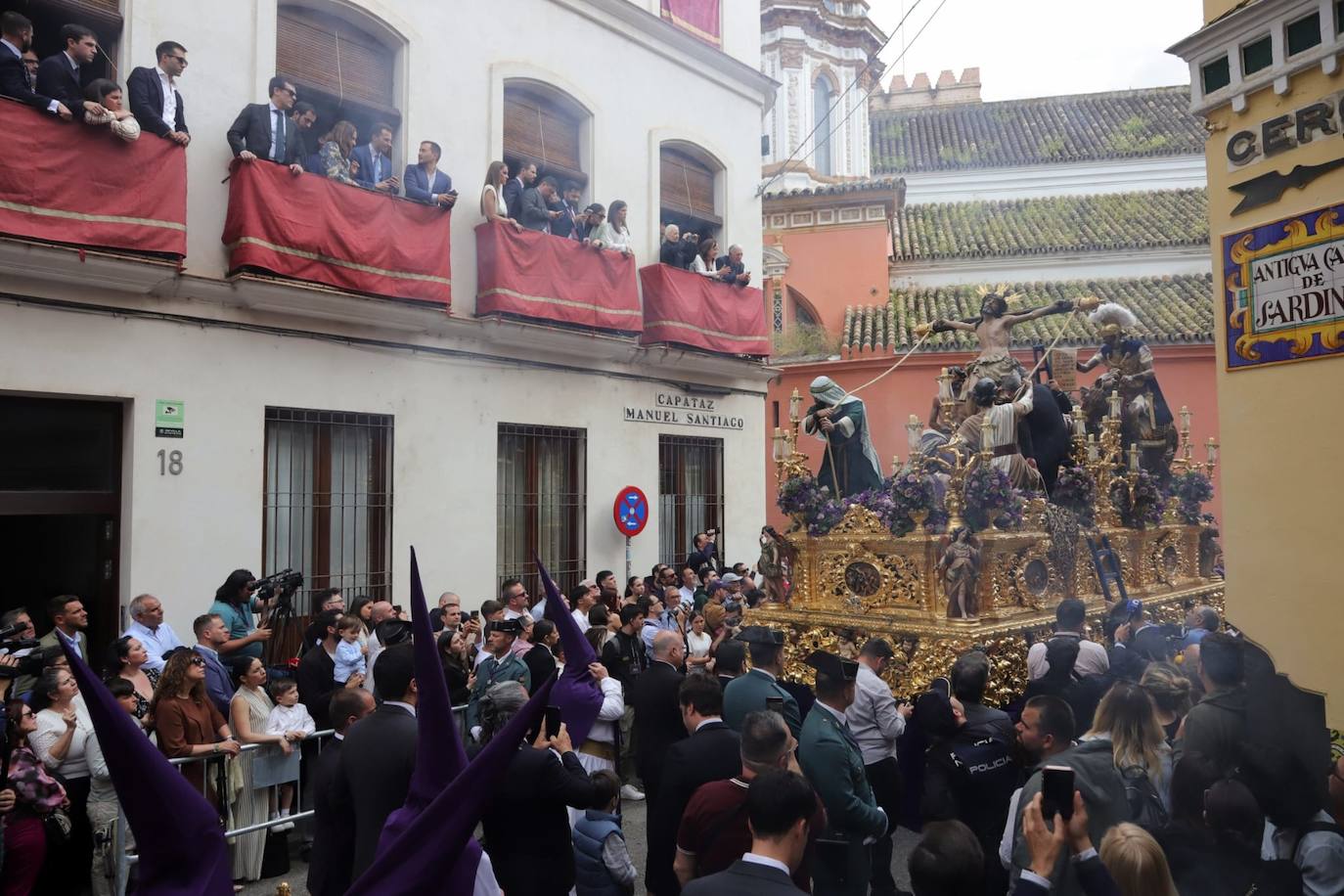 Estación de penitencia de la Hermandad de la Exaltación este Jueves Santo