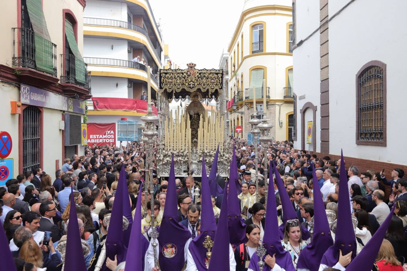 Estación de penitencia de la Hermandad de la Exaltación este Jueves Santo