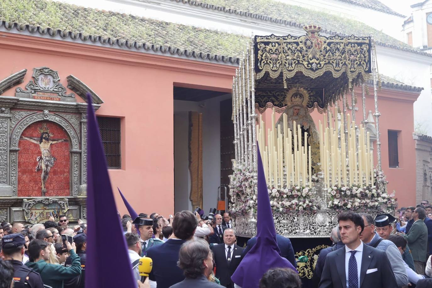 Estación de penitencia de la Hermandad de la Exaltación este Jueves Santo