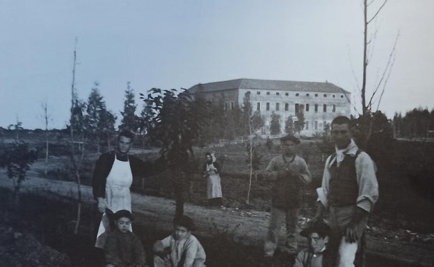 Imagen de los inicios del colegio de San Hermenegildo