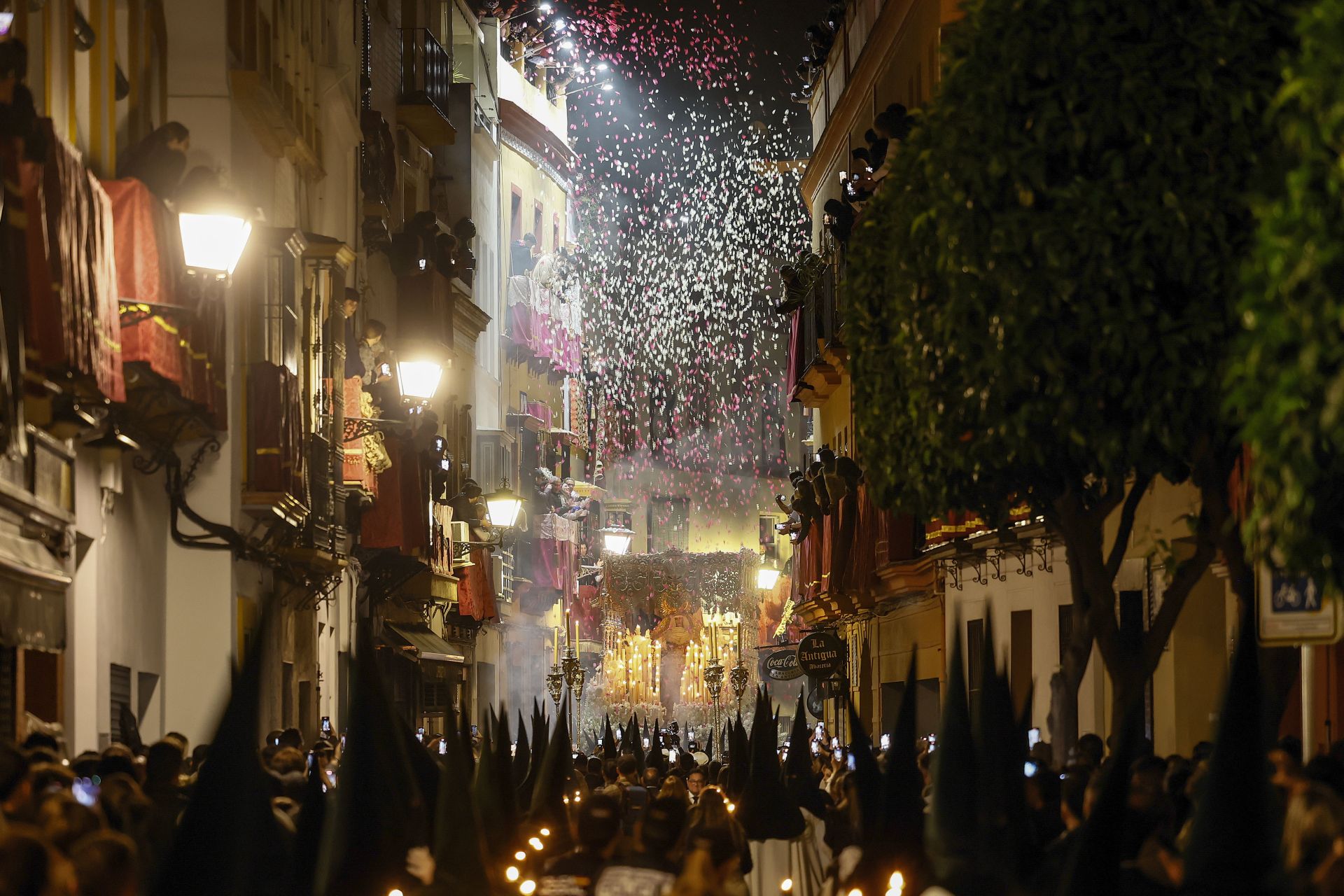 Las imágenes de la Hermandad de la Esperanza de Triana de la Semana Santa de Sevilla 2025