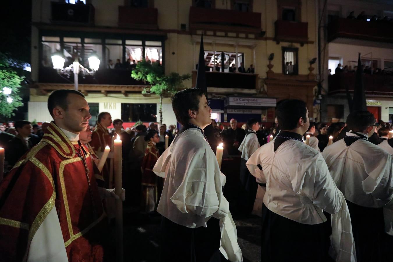 Hermandad del Silencio en la Semana Santa de Sevilla 2025