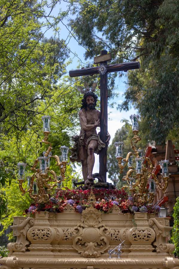 La Hermandad del Sol, a su paso por los Jardines de Murillo
