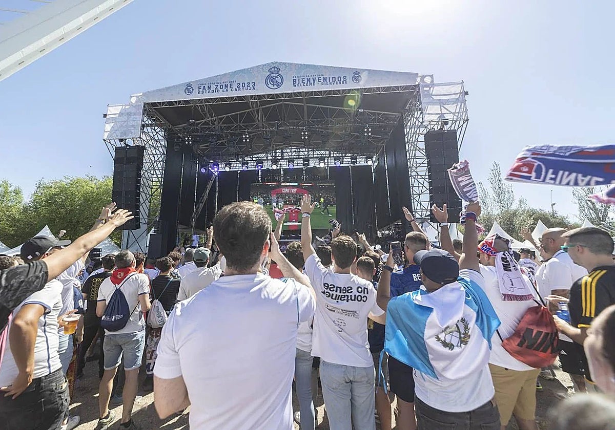 Dónde están las fan zone del Barcelona y Real Madrid para la final de ...