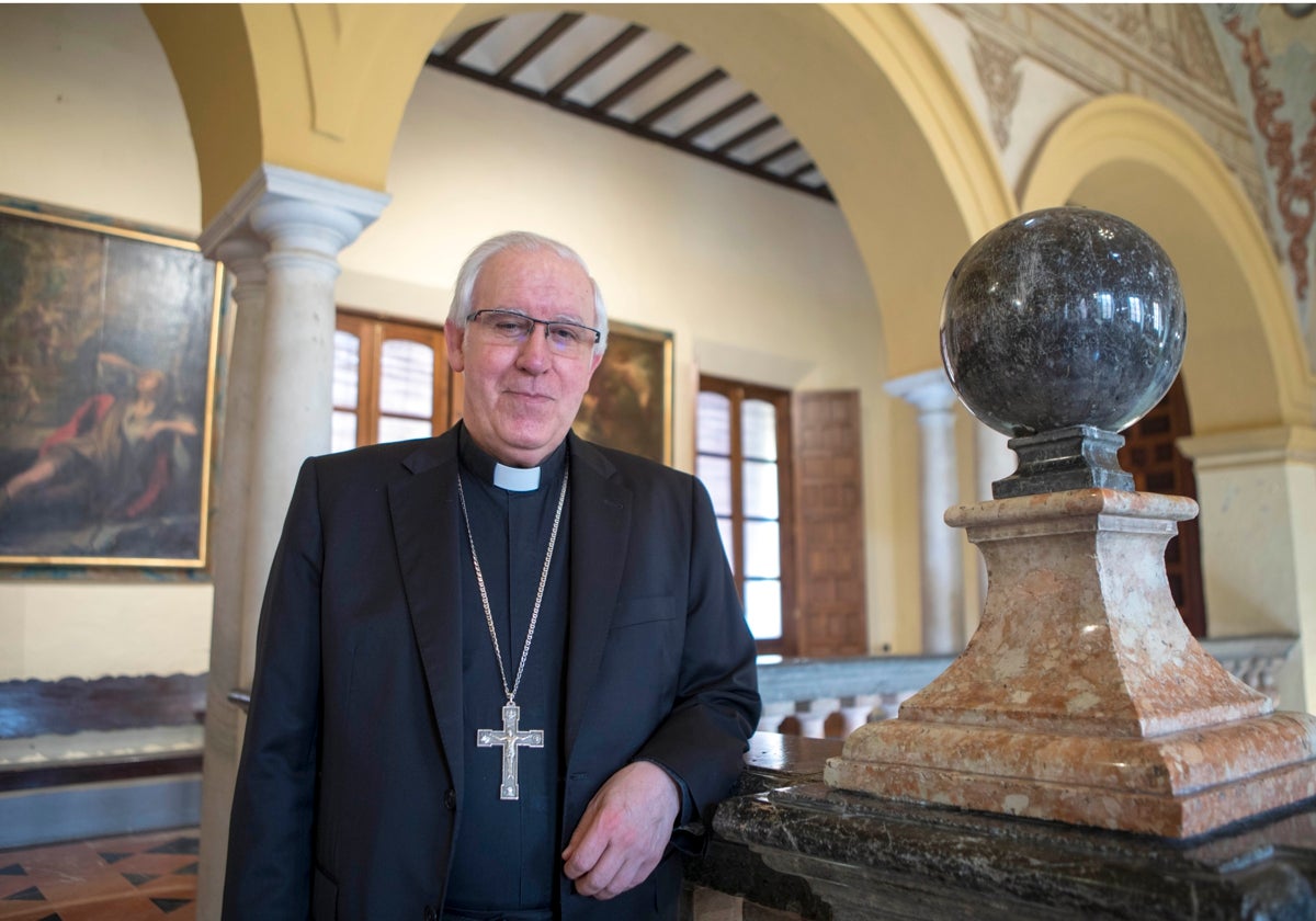 El arzobispo de Sevilla,monseñor José Ángel Saiz Meneses