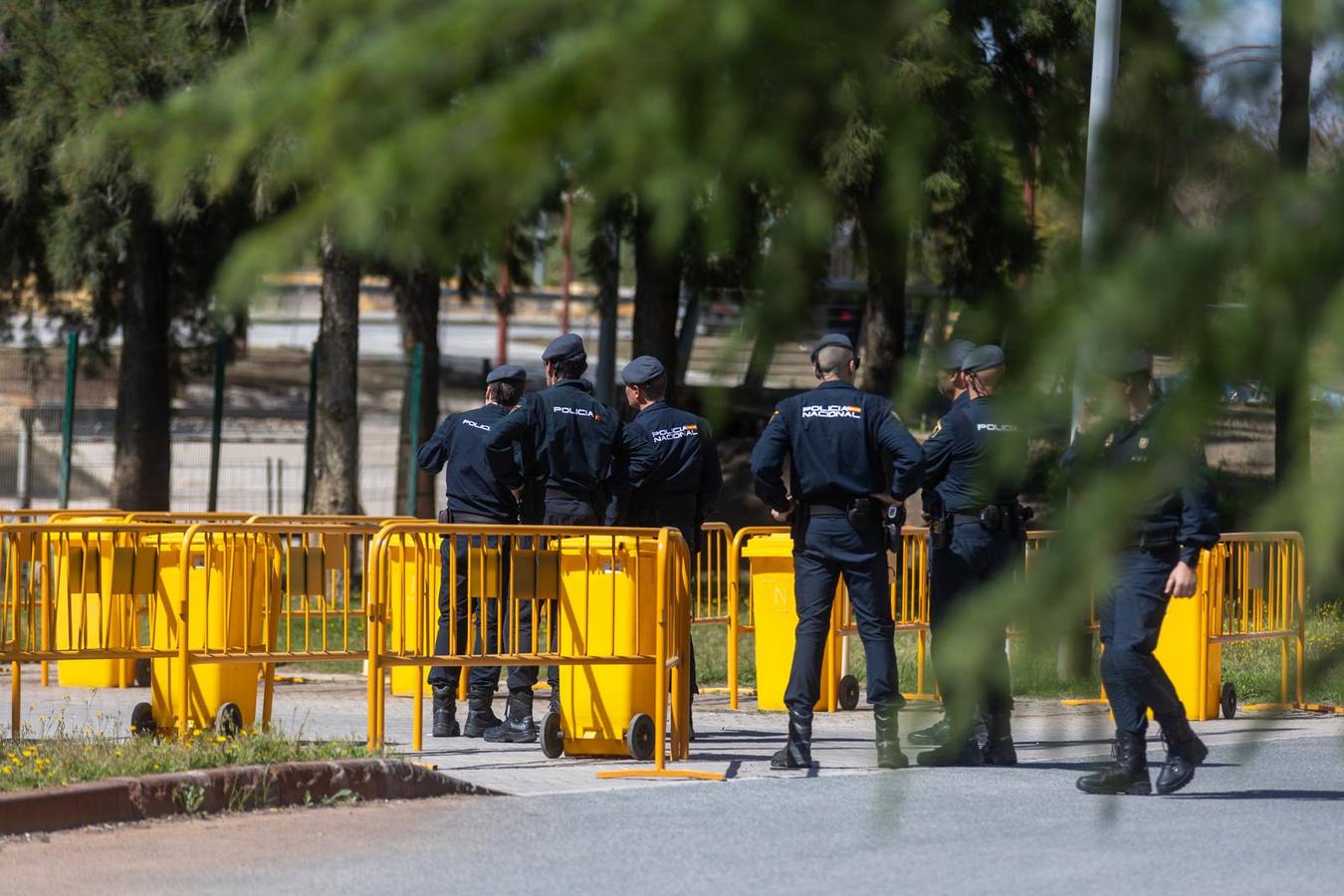 La actividad no para en las inmediaciones del Estadio de la Cartuja