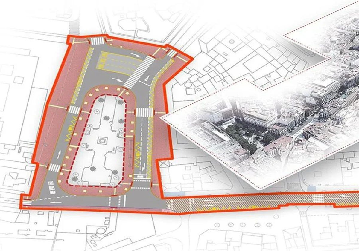 Proyecto de reurbanización de la plaza del Duque hasta San Pedro