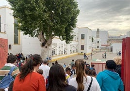Los niños llenan los colegios y guarderías de Sevilla a pesar de no haber clases por el apagón