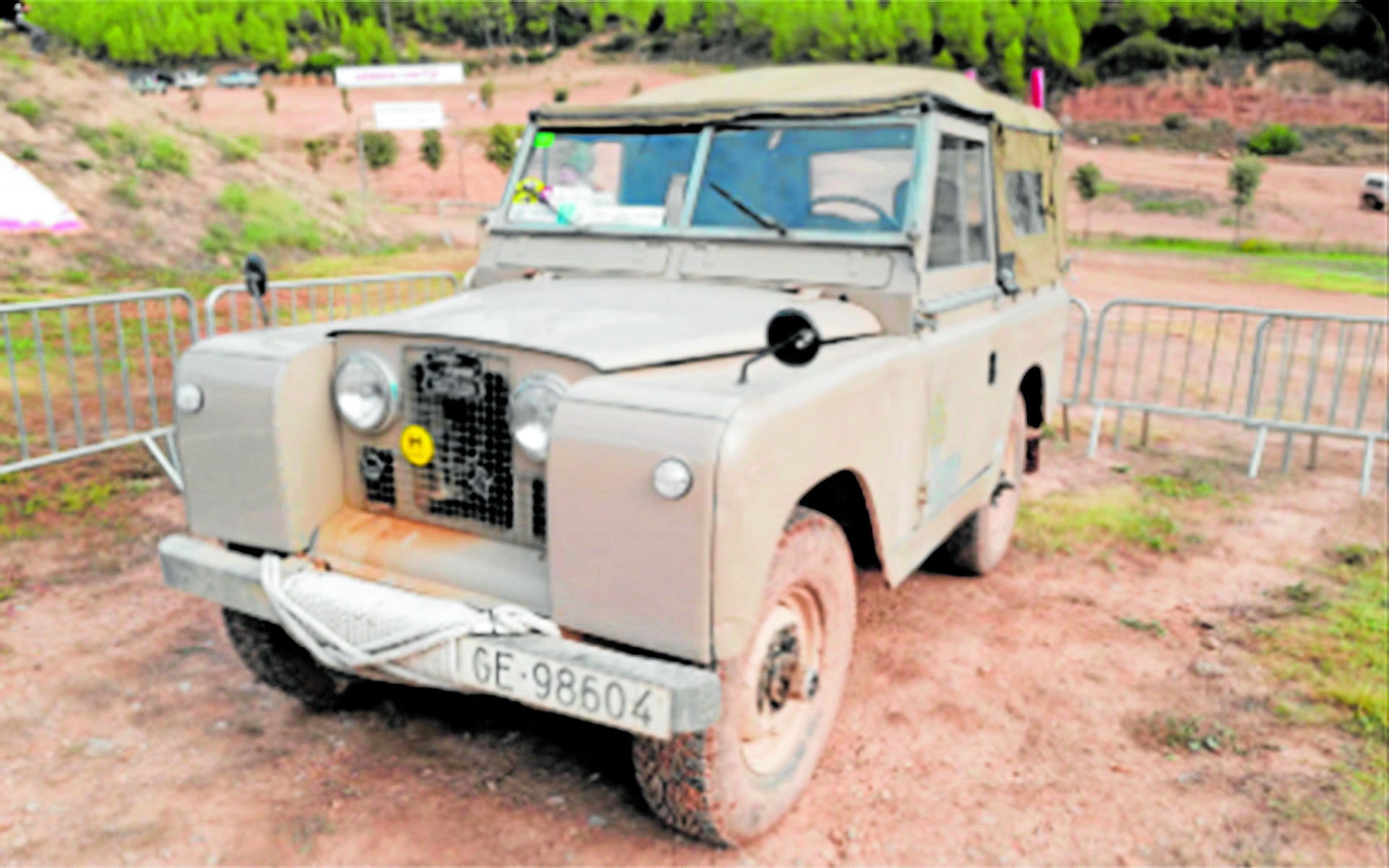 Uno de los modelos fabricados por Santana Motor hace varias décadas