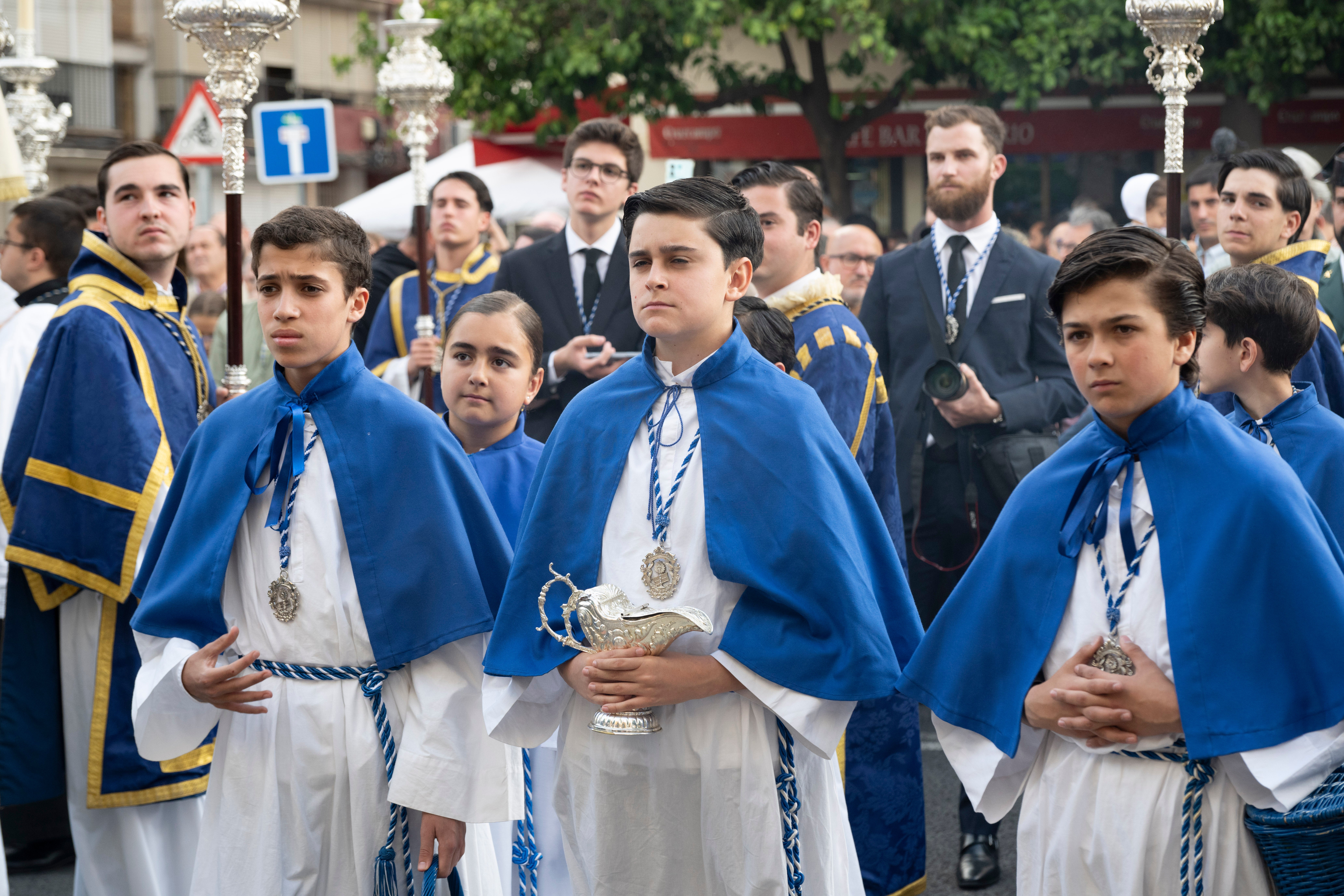 La procesión de San José Obrero y la Salud de San Isidoro, en imágenes