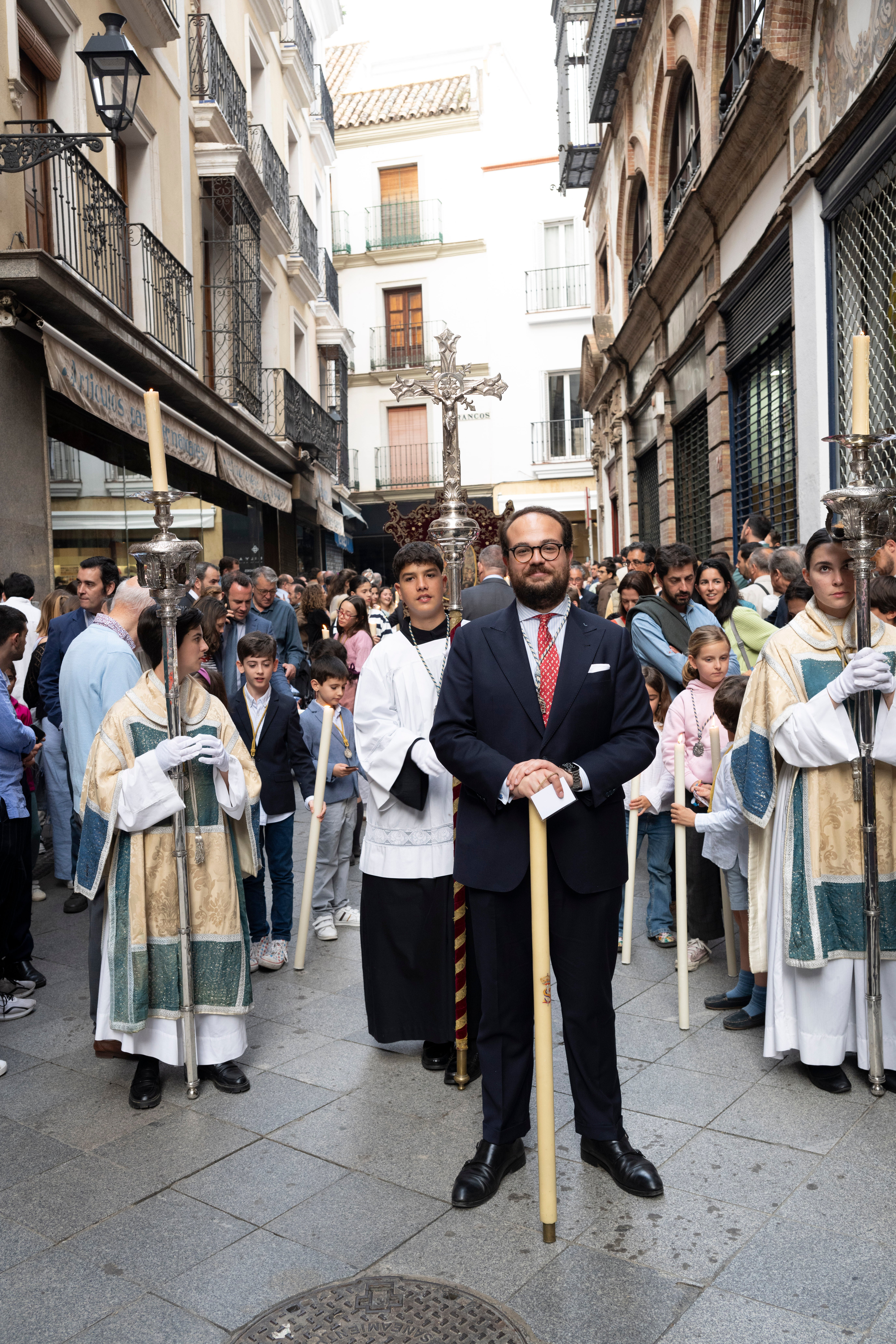 La procesión de San José Obrero y la Salud de San Isidoro, en imágenes