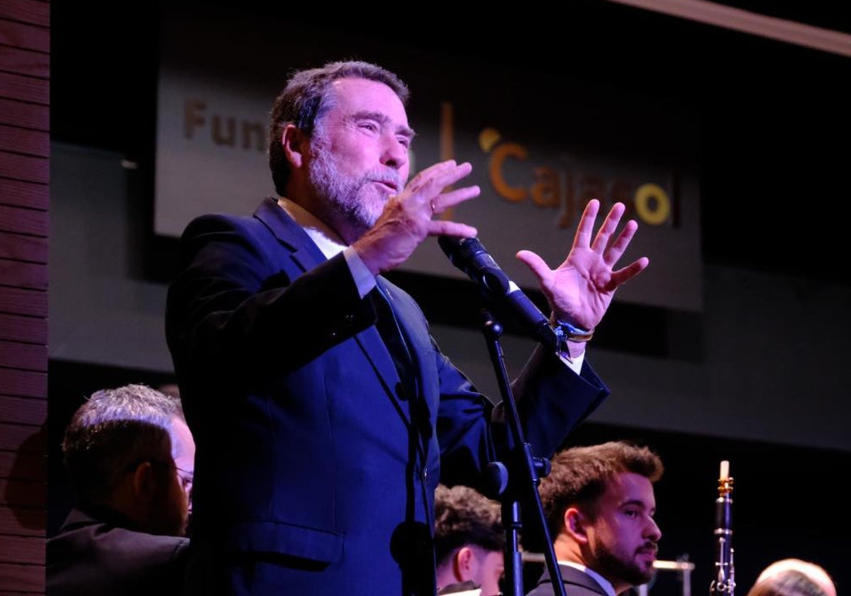 José Manuel Tristán, director de la banda de música Maestro Tejera