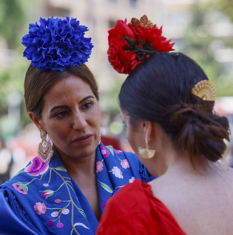 Ambiente en el Real el martes de Feria