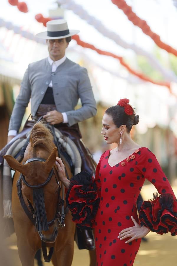 Ambiente en el Real el martes de Feria