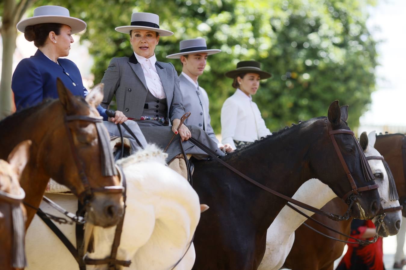 Ambiente en el Real el martes de Feria