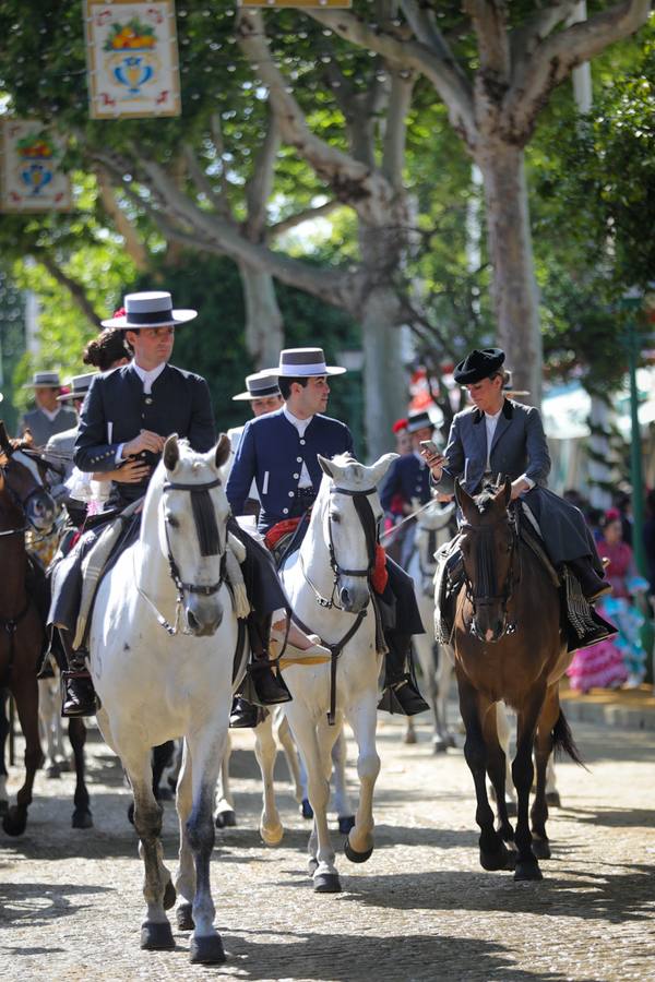 Ambiente en el Real el martes de Feria