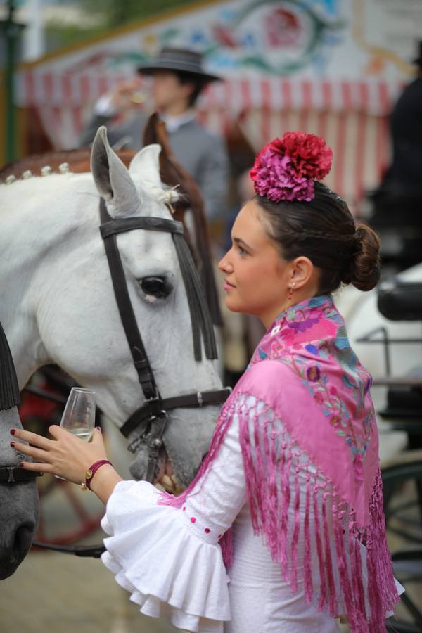 Ambiente en el Real el martes de Feria