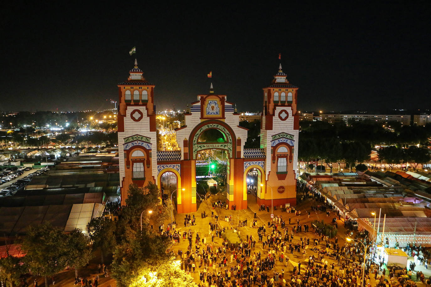 Alumbrado de la Feria de Sevilla 2025