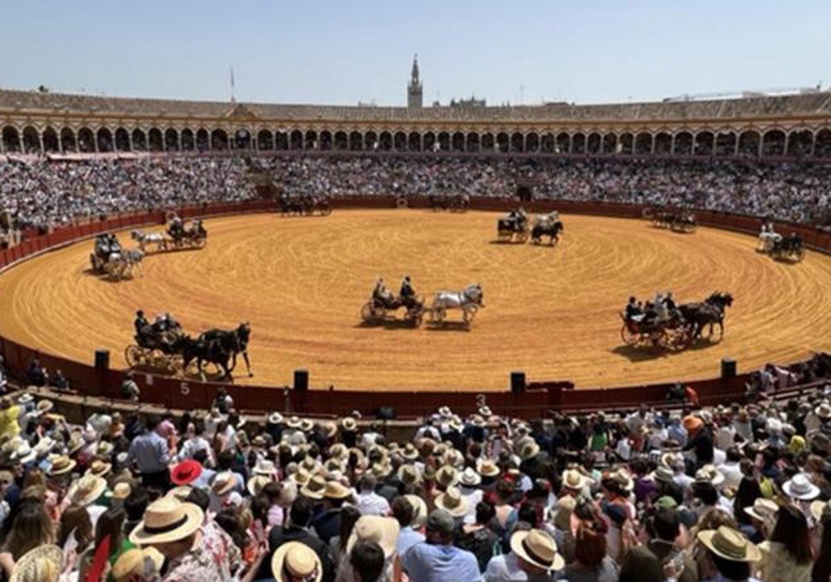 La XXXIX Exhibición de Enganches se celebrará este miércoles en la Real Maestranza de Caballería