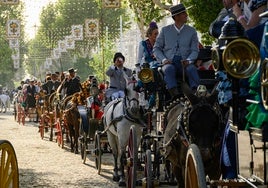 Horarios del paseo de caballos por el Real de la Feria de Sevilla 2025