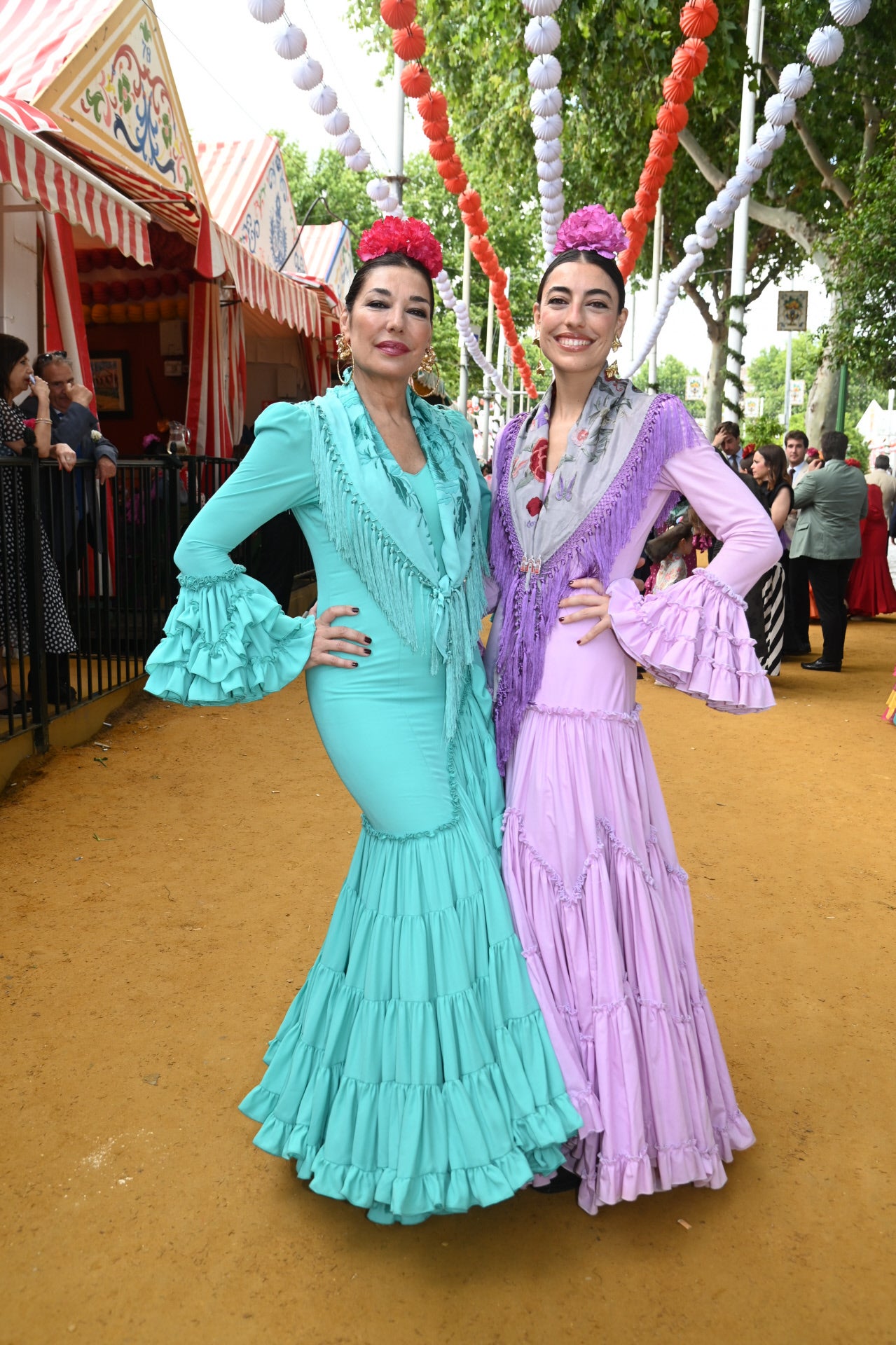 Raquel Revuelta con su hija Claudia