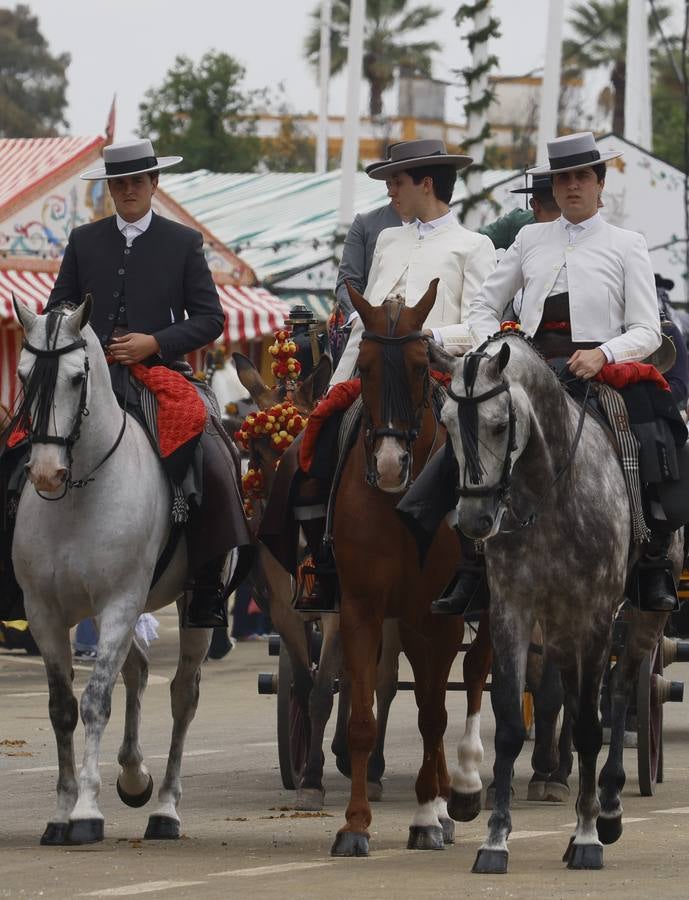 Ambiente este miércoles en la Feria de Sevilla