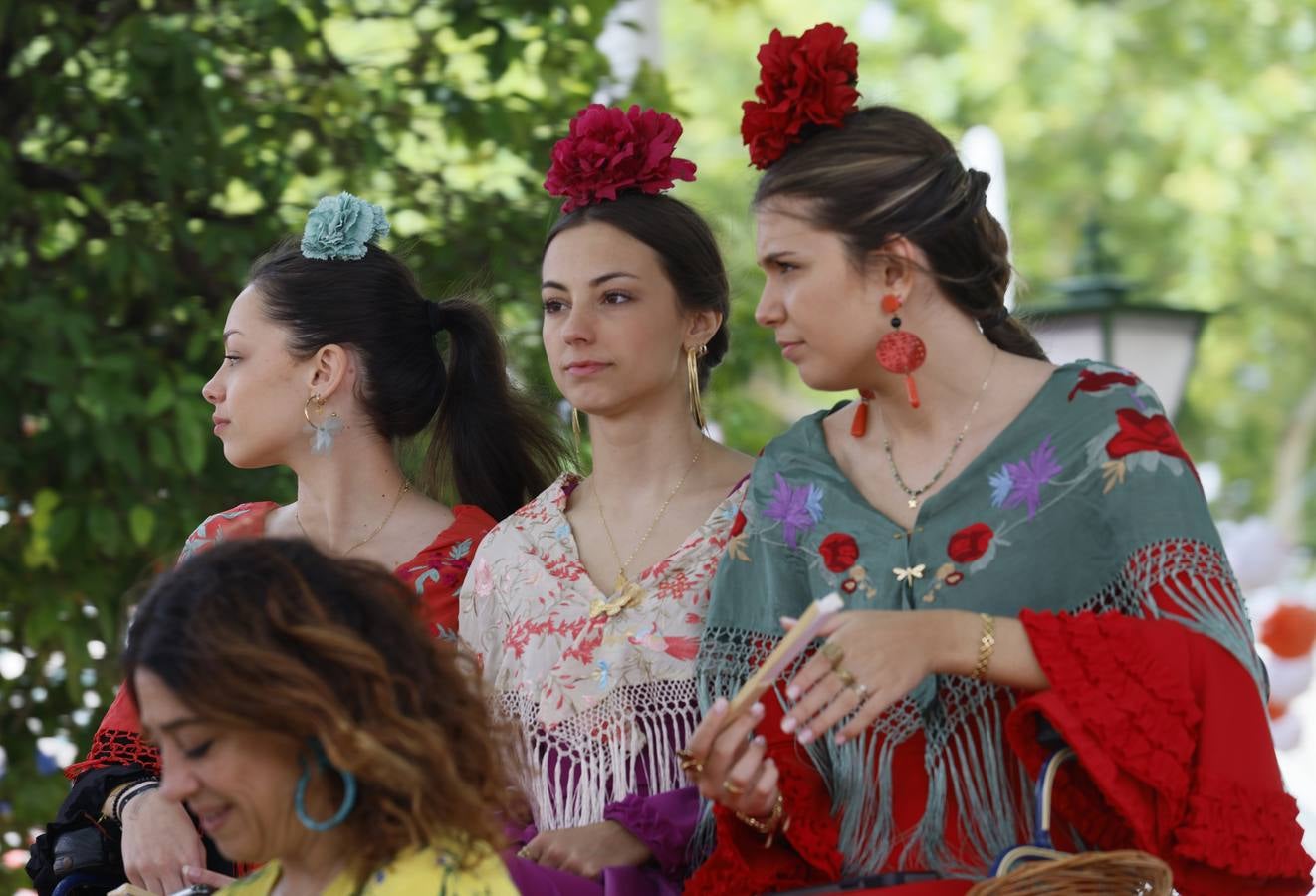 Ambiente este miércoles en la Feria de Sevilla