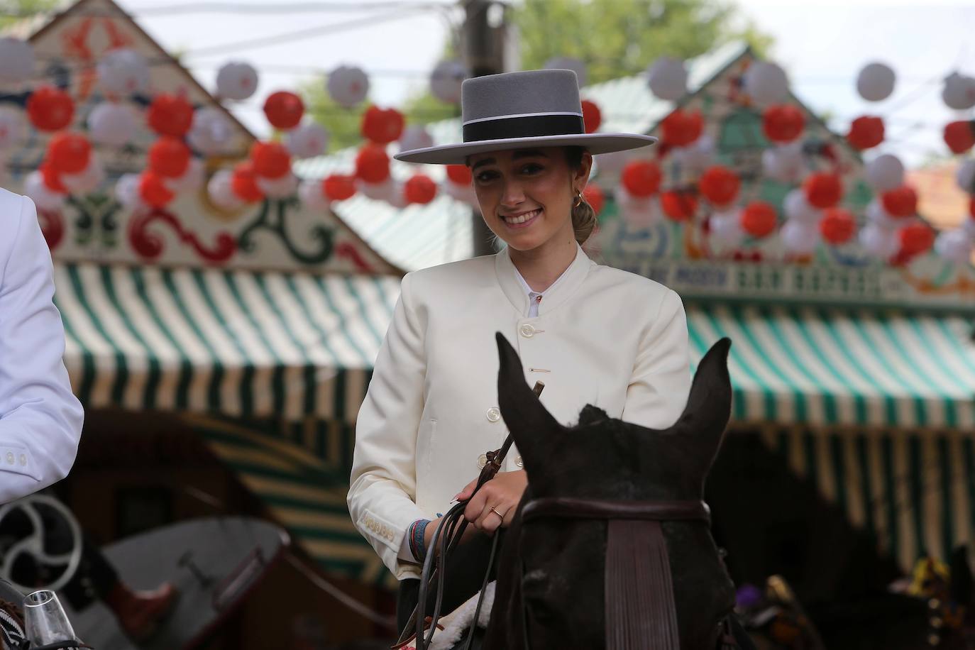 Ambiente este miércoles en la Feria de Sevilla