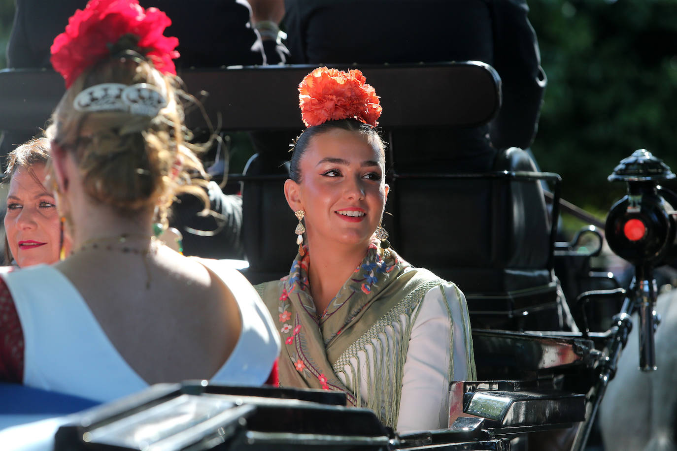 Ambiente este miércoles en la Feria de Sevilla