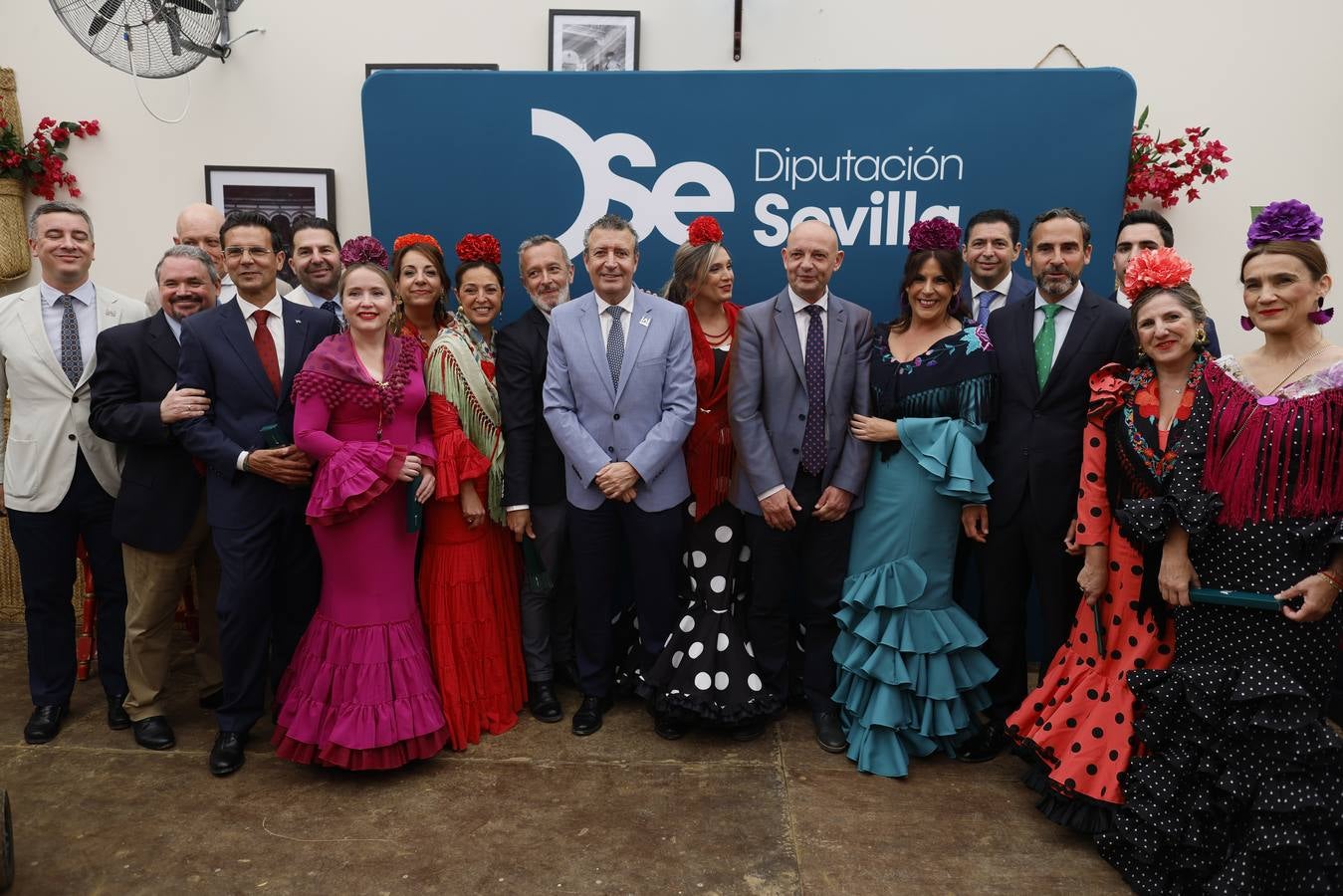 Recepción de la Diputación de Sevilla
