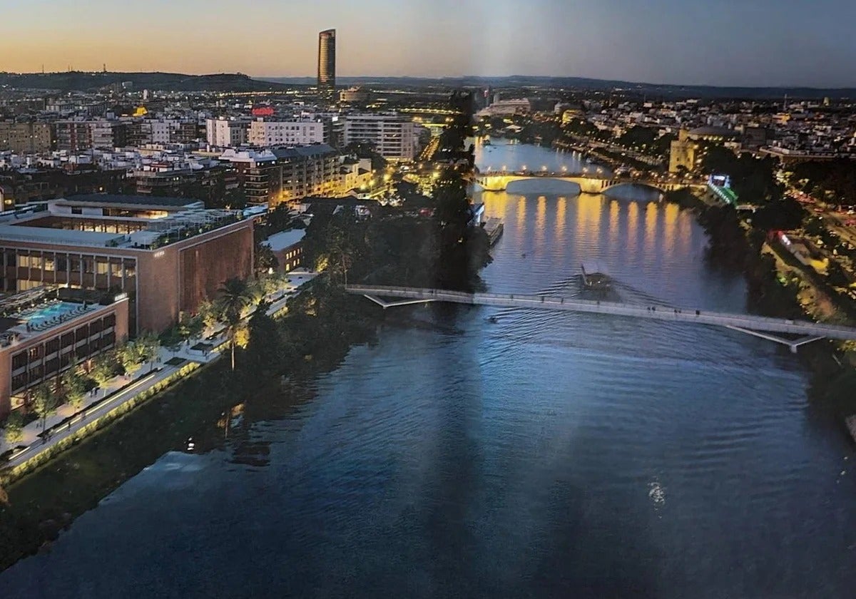 Vista del espacio donde se desarrolla el proyecto 'Vera Sevilla'