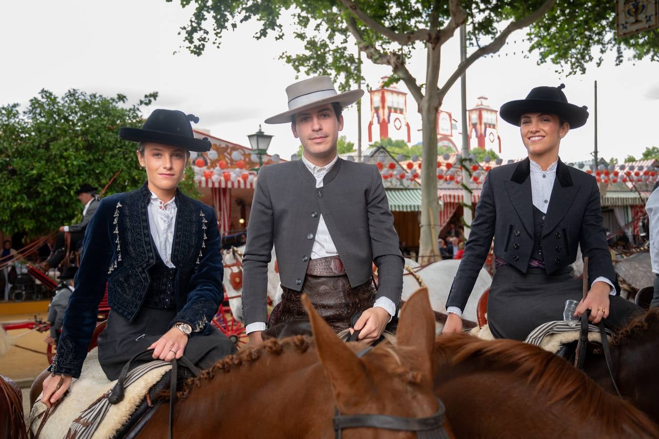 Reyes Parias, Rodrigo Fernández Rodríguez-Guitart y Blanca Parias