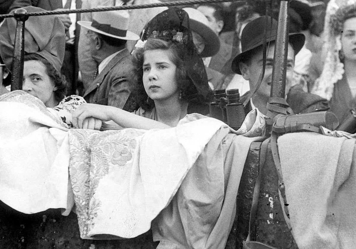 Cayetana Fitz-James Stuart, como duquesa de Montoro, en una imagen de archivo