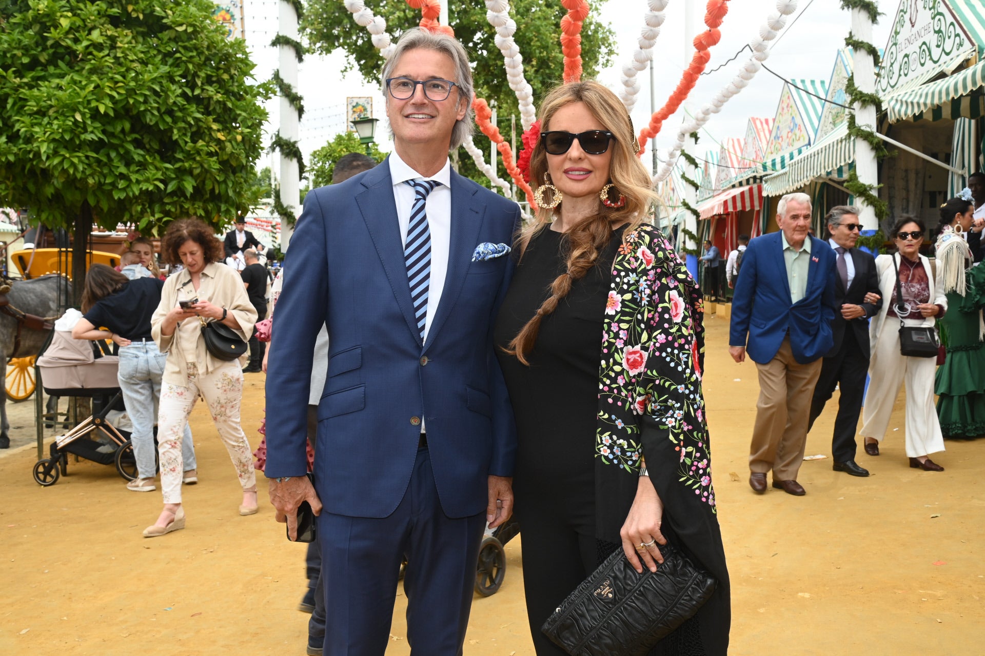 El coreógrafo y bailarín Poti junto a Isabel Navarro