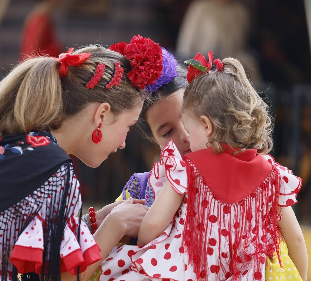 Ambiente en el real durante el viernes de Feria