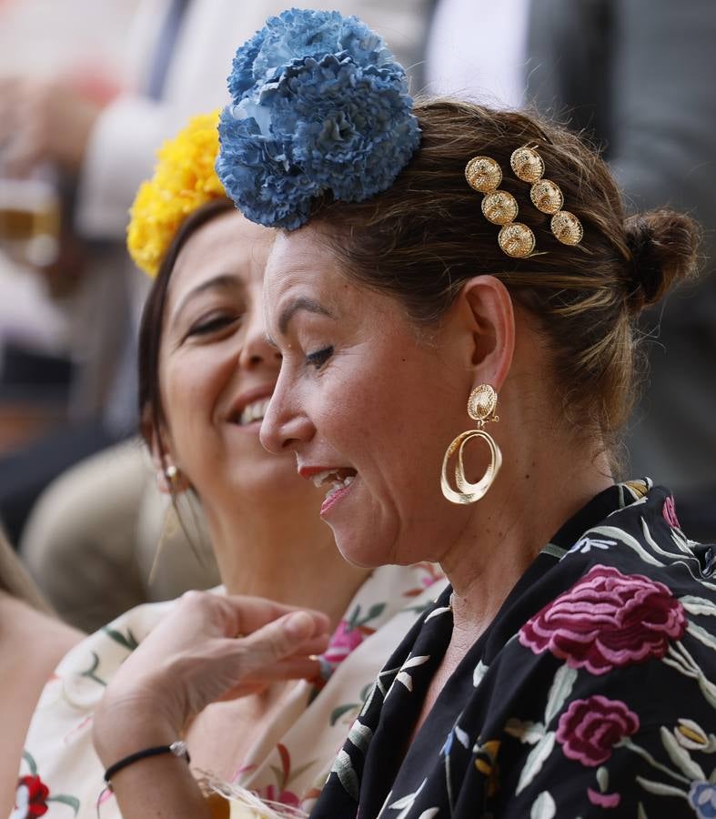 Ambiente en el real durante el viernes de Feria