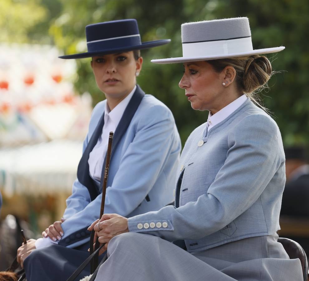 Ambiente en el real durante el viernes de Feria