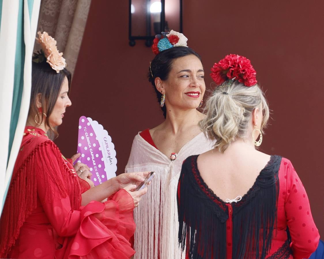 Ambiente en el real durante el viernes de Feria