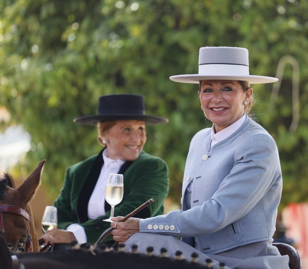 Ambiente en el real durante el viernes de Feria